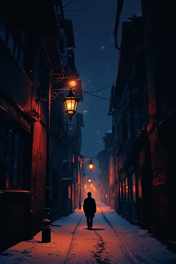 寒夜孤灯 封面