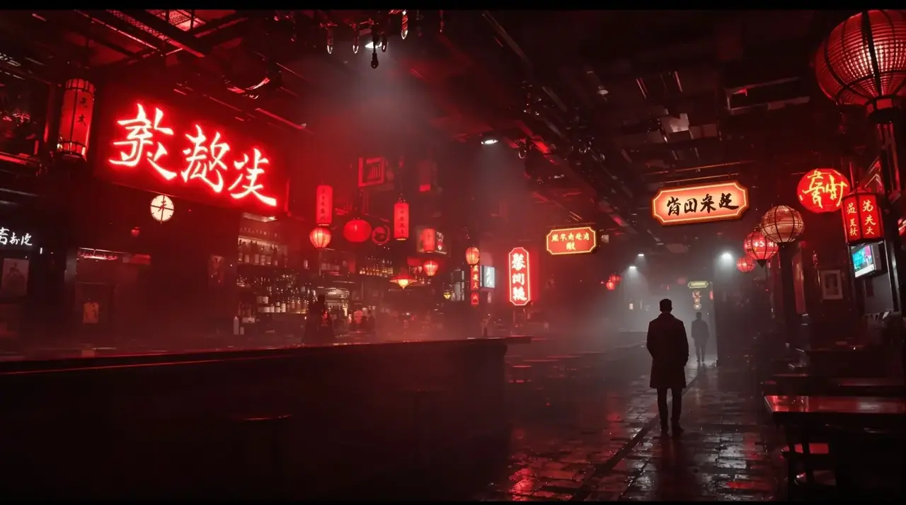暗夜酒馆 横幅